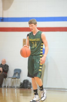 Gutsy Gage Reinhard scored 24 points for the Warriors.