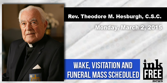 Father Hesburgh funeral