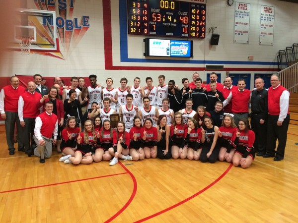 NorthWood claimed its second straight sectional title Saturday night. The No. 7 Panthers beat Wawasee 53-48 in the finale of the Class 3-A West Noble Sectional.
