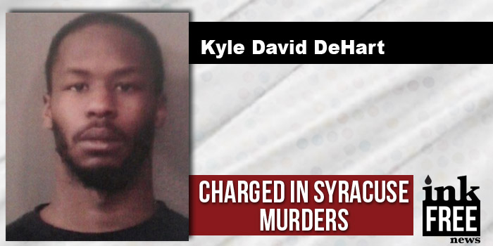 Kyle Dehart charges syracuse shooting