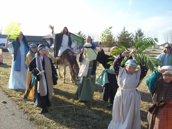 A scene from last years Passion of Christ at Celebration Church