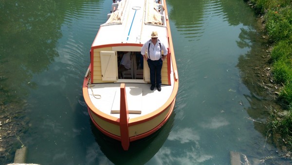 Visitors to the Wabash and Erie Canal can enjoy a 35-minute floating trip on the Delphi, a replica of a 19th-century canal boat.