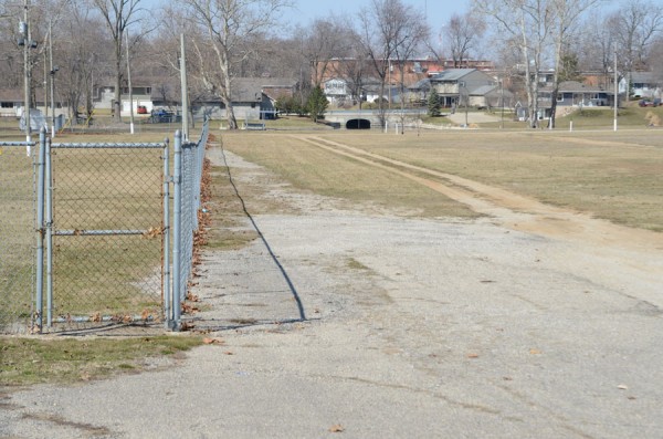 Area allegedly designated or known to be for handicapped parking.