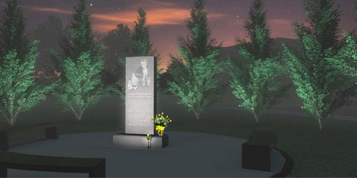 James Dean memorial Marion