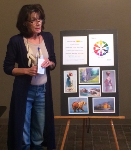 Lori Biggs discusses color theory.