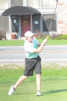 Jeffrey Moore was medalist with a 36 for Wawasee Wednesday.