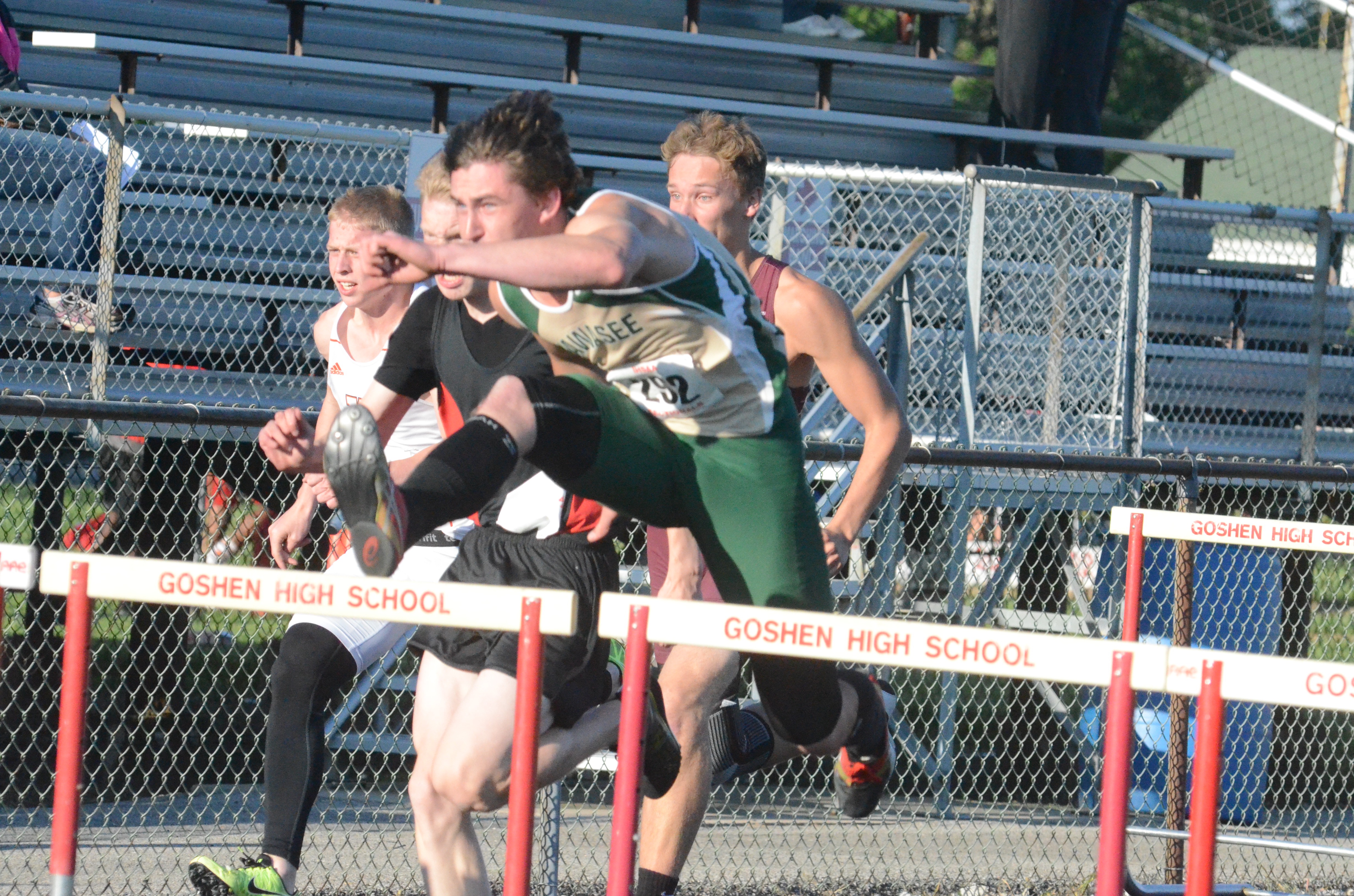 Wawasee senior Clayton Cook heads to a sectional title in the 110 hurdles Thursday night at Goshen.