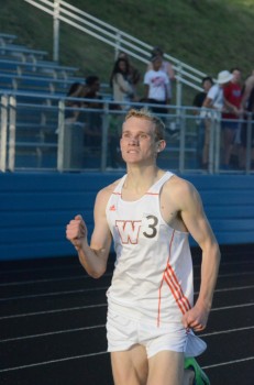 Owen Glogovsky was third in the 1600 to earn a spot at State for the Tigers.