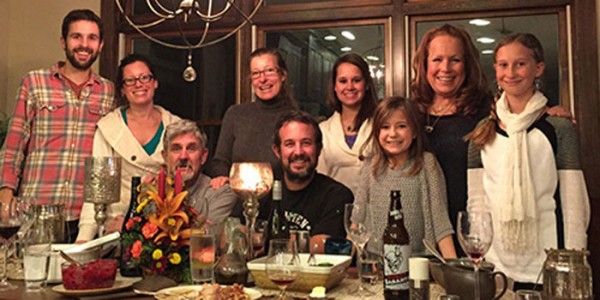 The Steve and Lori Grossnickle Family (left to right): Eric, Alanna, Steve, Hildy, Brian, Katie, Kati, Lori and Mica