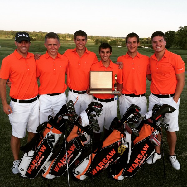 The Warsaw boys golf team captured the NLC Tournament Saturday.