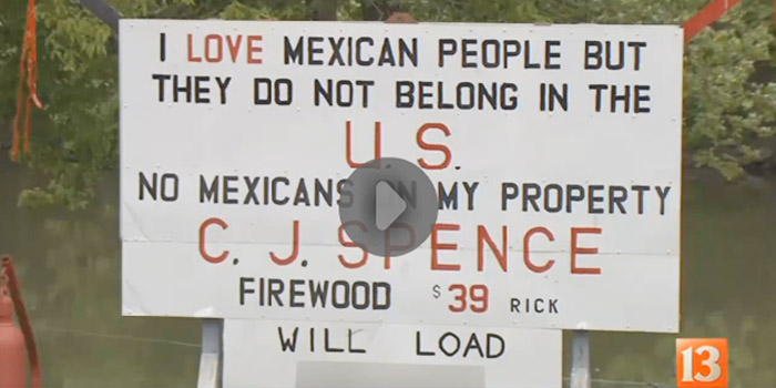 Mexican sign controversy