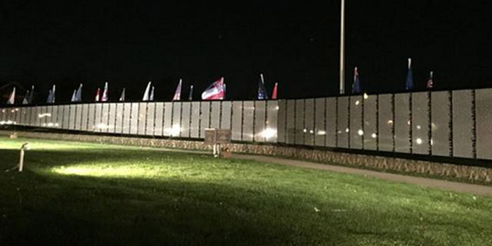 The Moving Wall Vietnam War memorial