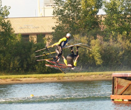 The Lake City Skiers, who are based in Warsaw, will perform Saturday at Mississinewa Lake in a showcase event (Photo provided)