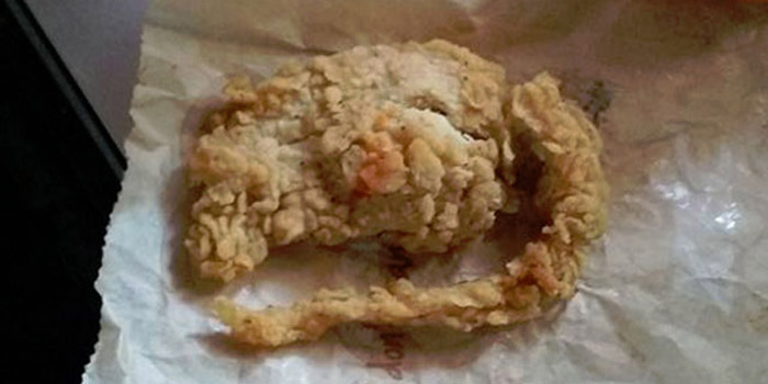 KFC rat claim