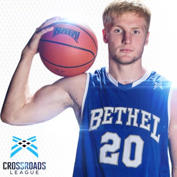 Bethel College men's basketball standout Matt Schauss was named the Crossroads League male Athlete of the Year.