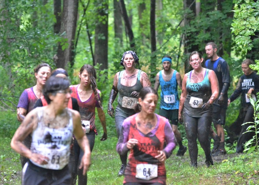 Positive Fitness was positively the best with 19 competitors in total at Saturday's first-ever Mudtastic Classic at the WACF grounds. (Photos by Nick Goralczyk)