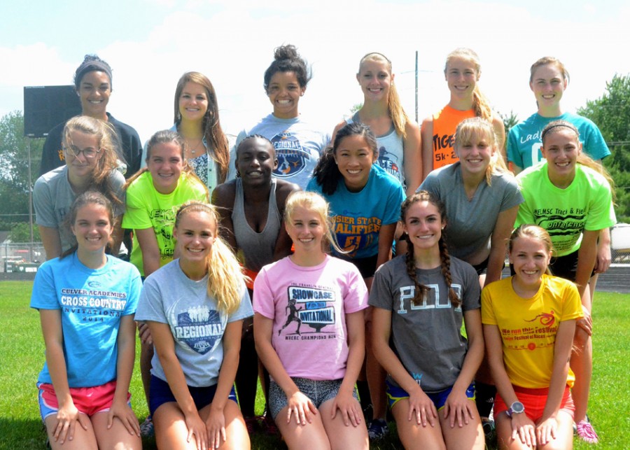 The Warsaw girls track program will be well represented on Saturday at the State Finals. The Tigers have 17 young ladies, who are shown above, making the trip to Bloomington. 