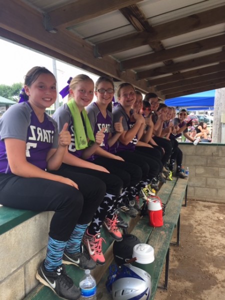 The Vikings 12U travel softball team from the Mentone Youth League has qualified for State (Photo provided by Michelle Goble)