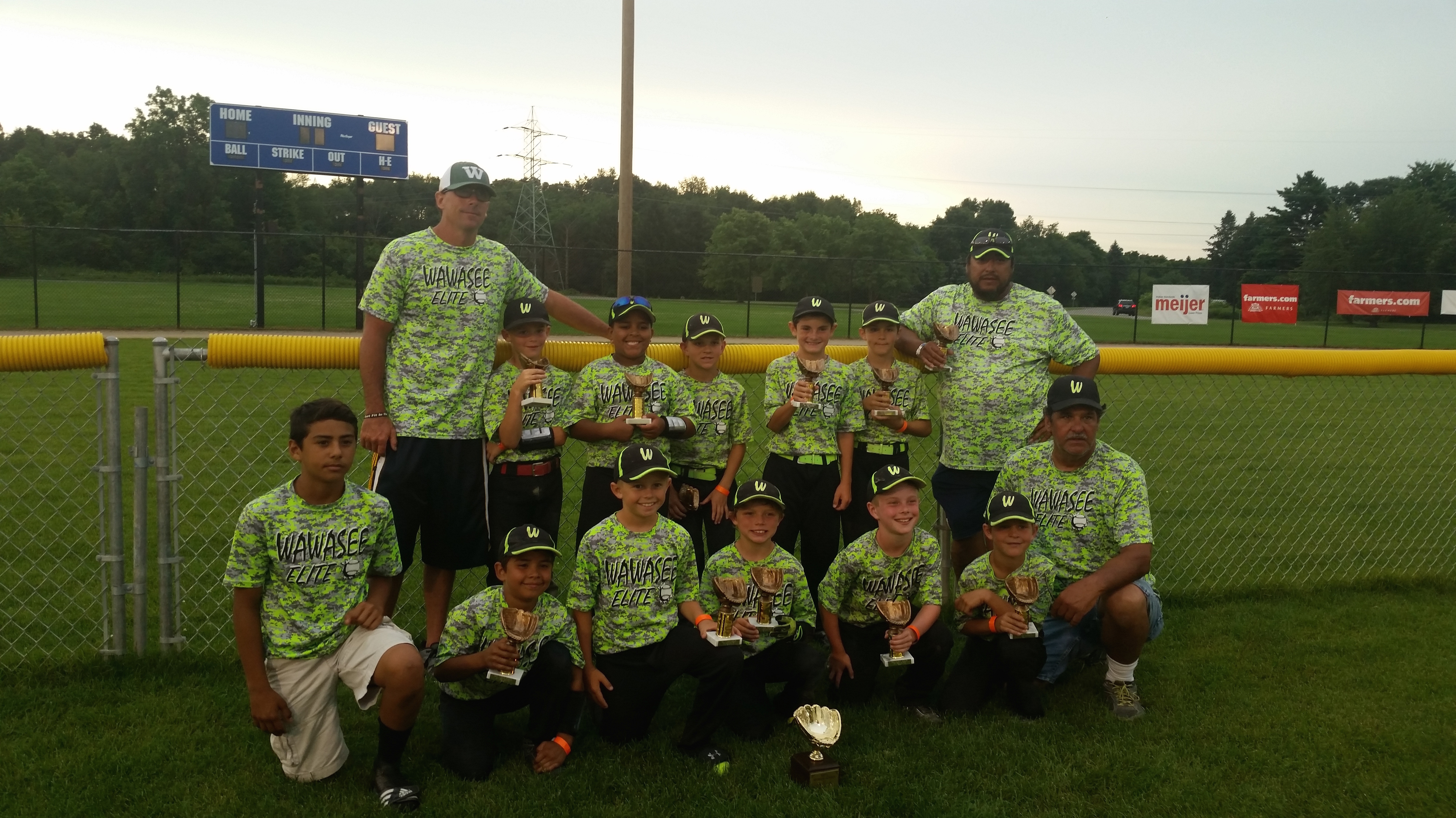 The Wawasee Elite 9U team recently placed third in the BPA World Series (Photo provided by Mindy Brooks)