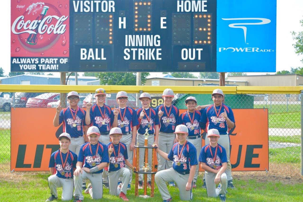 The CCAC Attack 12U team won the Warsaw Invitational Tournament championship. The champions are pictured above (Photo provided by Dee Brown)