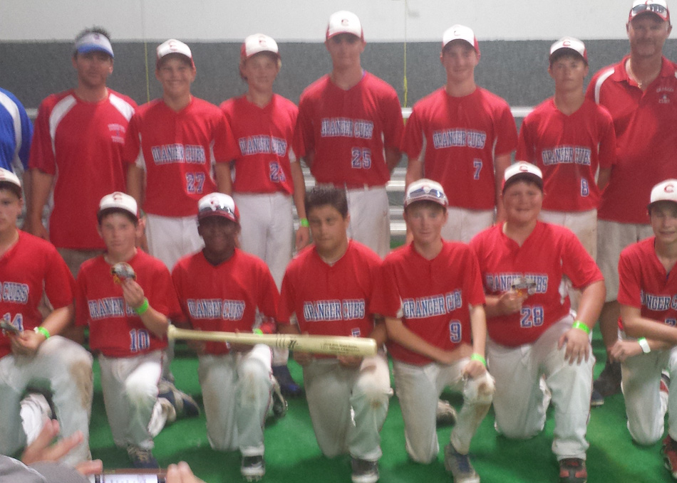 The Granger Cubs 13U baseball team went 6-0 to claim the championship at the Baseball Players Association World Series held at the CCAC in Warsaw.