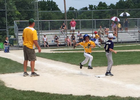 Mentone's 8U baseball team are 2-0 in its tournament at Rochester. (Photo provided by Michelle Goble)