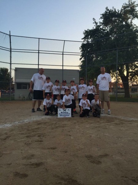 The CCAC Attack 8U team won a tournament in South Whitley (Photo provided)