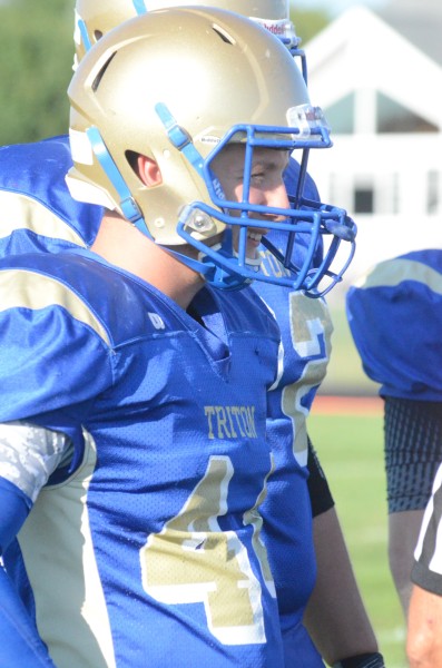 Triton senior Jeremy Jones will be a key man Friday night as the Trojans play host to LaVille.