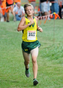 Wawasee's Ben Hoffert has emerged as a reliable runner for the club.