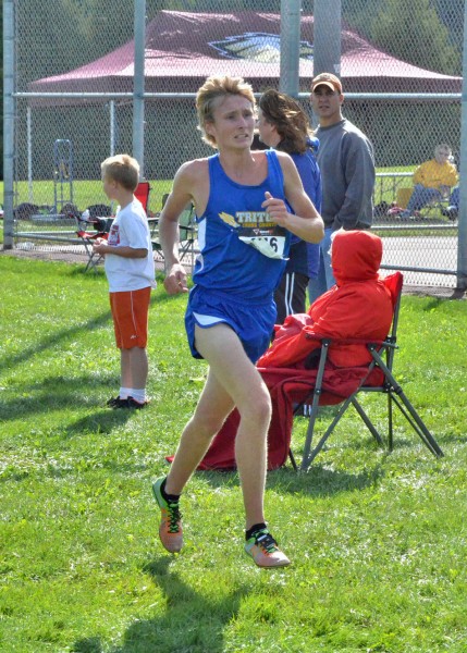 Bailey Watkins has stepped forward as Triton's No. 1 runner. (Photo by Nick Goralczyk)