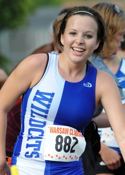 Whitko junior Hanna Yohe is organizing a 5K this weekend to benefit the Special Olympics. (Photo by Mike Deak)