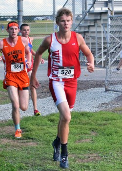 Josh Wright of Whitko could factor in the Fort Wayne Northrop individual standings. (Photo by Nick Goralczyk)