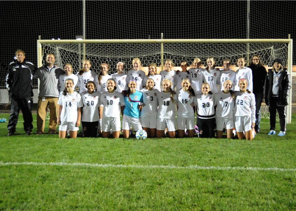 The Warsaw girls soccer team won the Northern Lakes Conference championship with a 6-0-1 record in round robin play. 