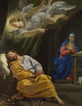 A painting of Joseph. Image provided.