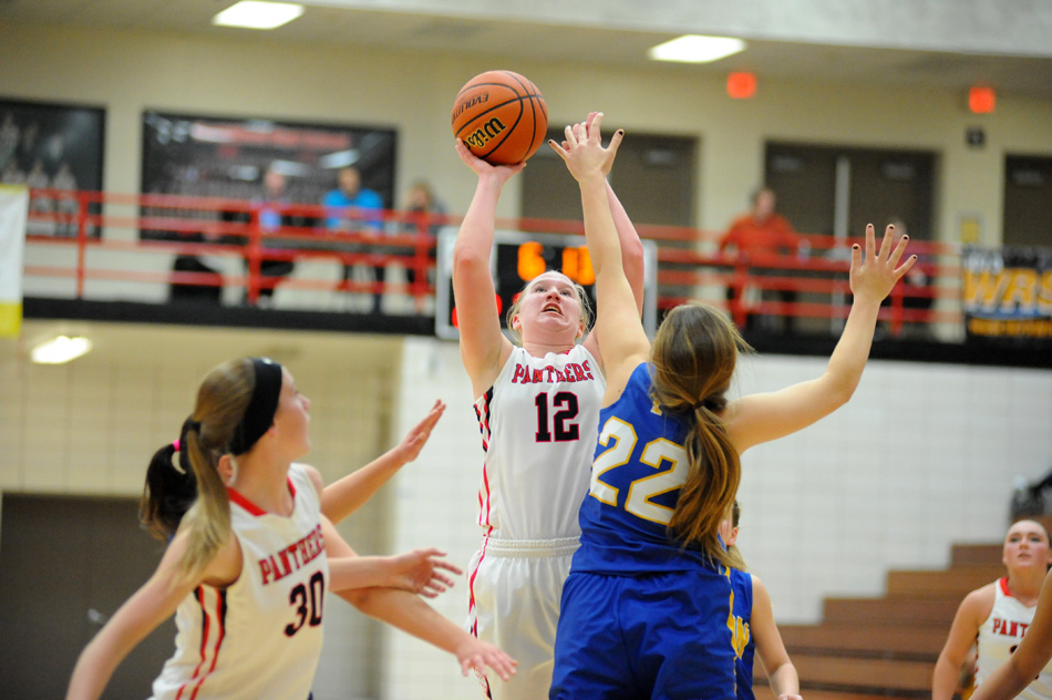 NorthWood's Andrea Tuttle led all scorers with 16 points.