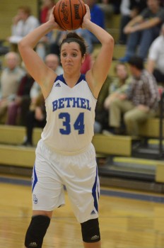 Bethel College junior Savannah Bley, a NorthWood High School alum, had 13 points and eight rebounds in a win over Grace College Saturday in Mishawaka.