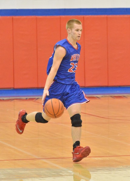 Nate Walpole led all scorers with 27 points in Friday's loss to Tippecanoe Valley. (Photos by Nick Goralczyk)
