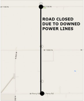 Section of SR 5 closed