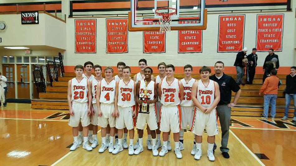 Warsaw's freshman boys basketball team won its home tournament Saturday, beating LaPorte and Fort Wayne Northrop. (Photo provided)