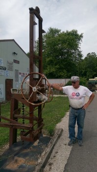 Aja Mason, a retired coal worker, is curator at the Museum of the Coal Industry, which occupies the site of a former coal mine in Lynnville.