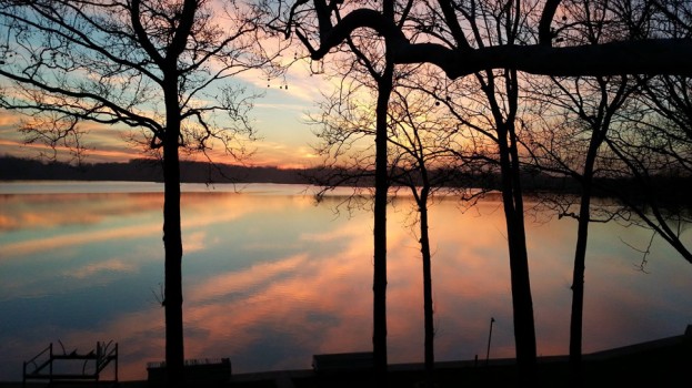 Sunrise on Irish Lake