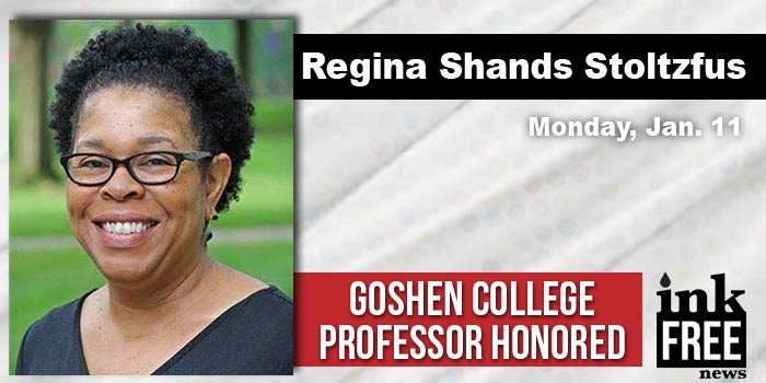 Goshen College professor honored