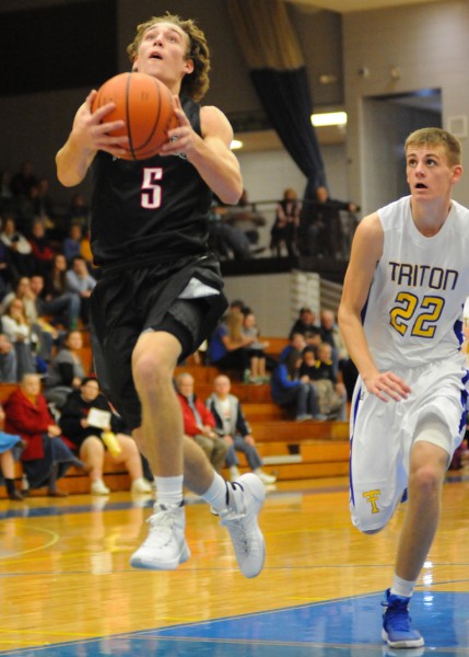 Junior guard Vinny Miranda is the leading scorer for a potent NorthWood offense (File photo by Mike Deak)