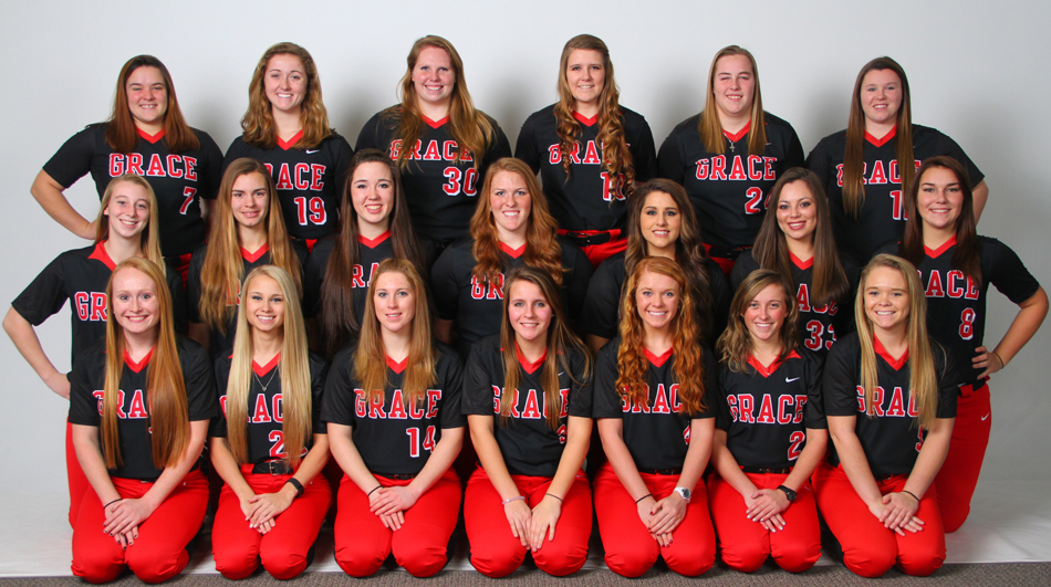 The 2016 Grace College softball program. (Photo provided by the Grace College Sports Information Department)