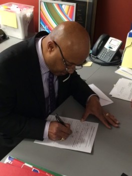 Curtis Hill officially files candidacy