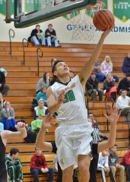 Kurtis Hochstetler led Northridge with 26 points in Thursday's victory over Wawasee. (Photos by Nick Goralczyk)