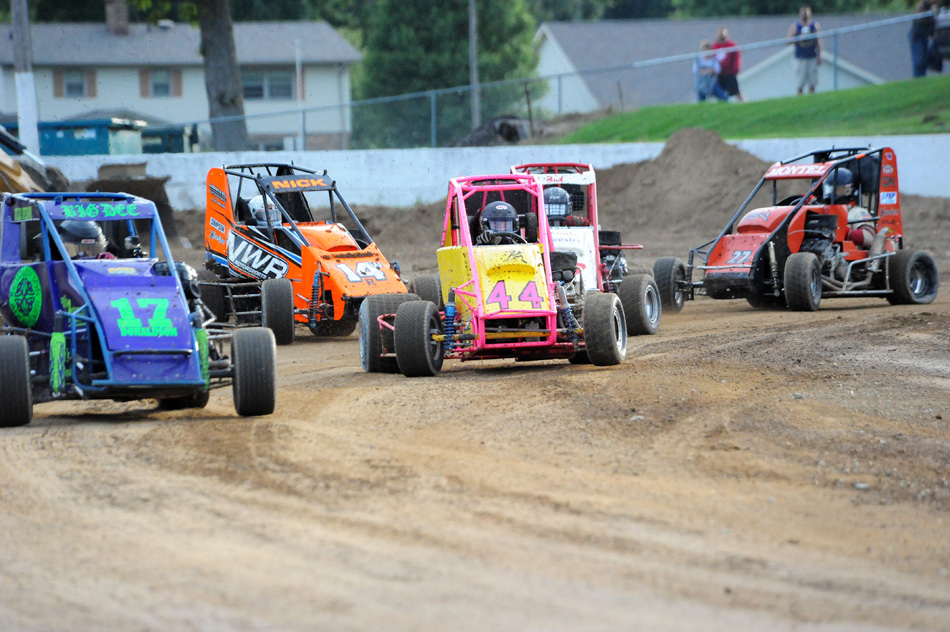 Racing will return to what will be called the Warsaw Motorsports Complex this May. Racing made its unofficial return last July as part of a one-night run at the Kosciusko County Community Fair. (File photo by Mike Deak)