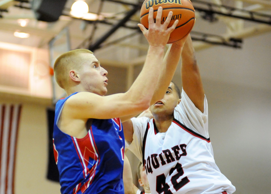 Whitko's Nate Walpole is among the state's leading scorers, averaging over 27 points per game. (Photo by Mike Deak)