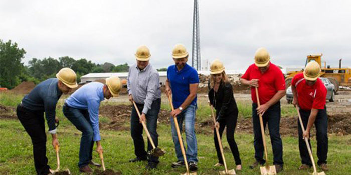 Officials broke ground on the new facility in July 2015.