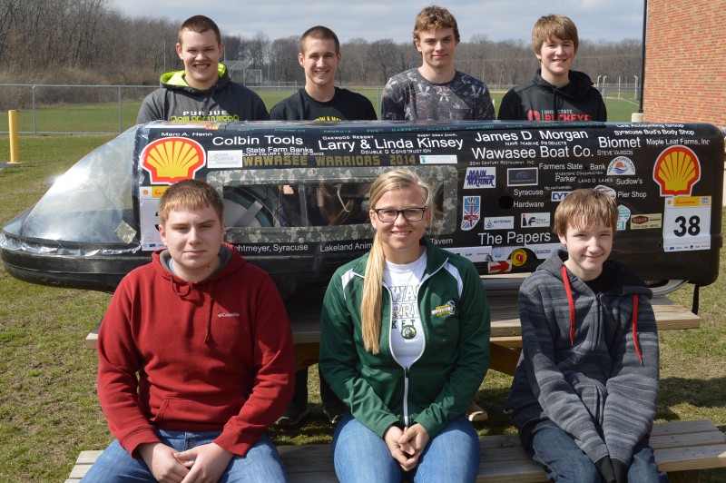 Wawasee diesel super mileage car team.